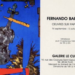 Galerie Le Cube, Paris 1989